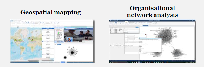 Image of Geospatial Mapping and Organisational Network Analysis